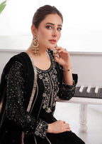 Alsiyab Raani Black Women 3pcs