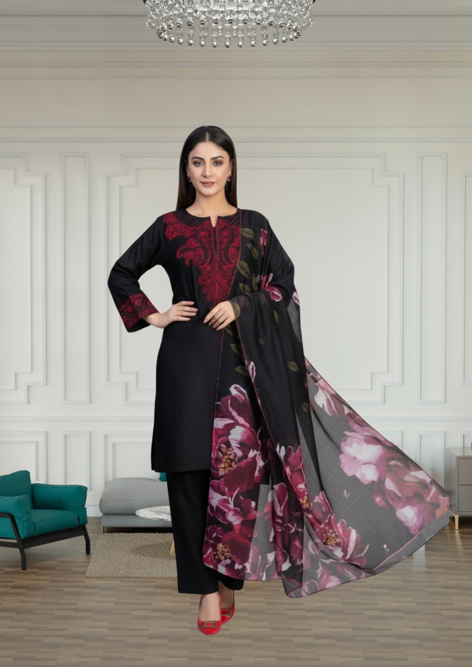 Hamna Kalim TAJJ Women 3pcs