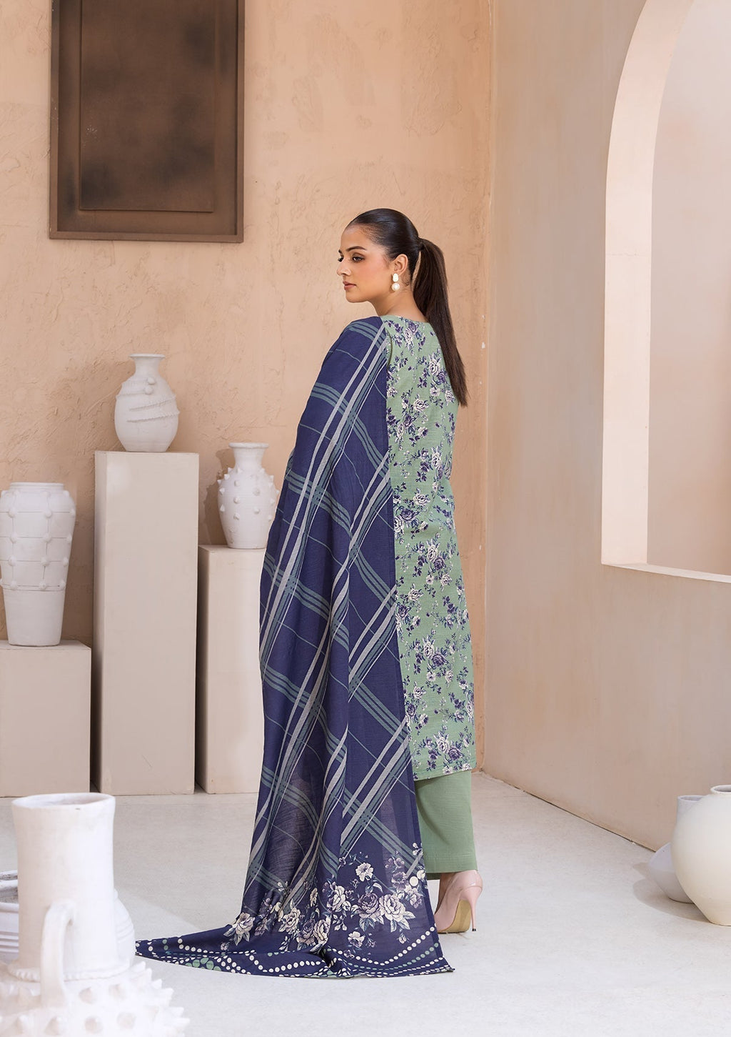 Bin Tayyab BT006526 GRN Women 3pcs