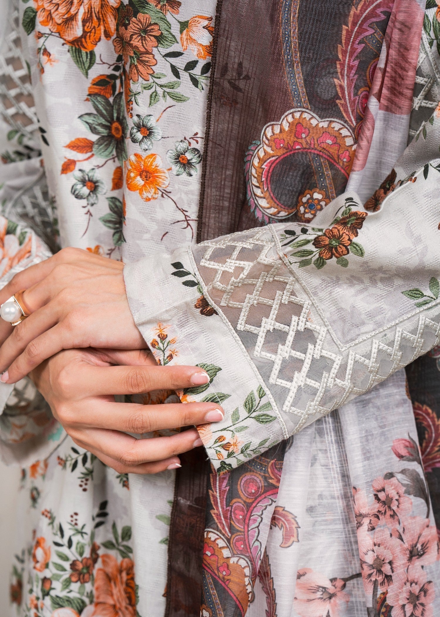 Sahibas By Mirza Mahpara Grey Women 3pcs