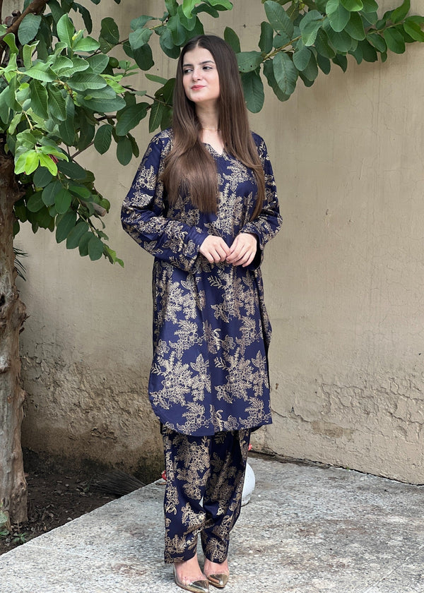 B.K Clothings Farshi shalwar 2pice Women 2pcs