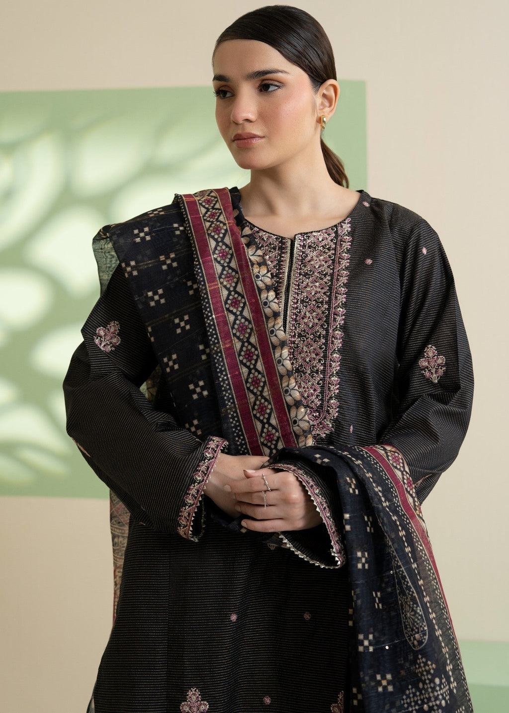 Zellbury WPS2531722 Black Women 3pcs