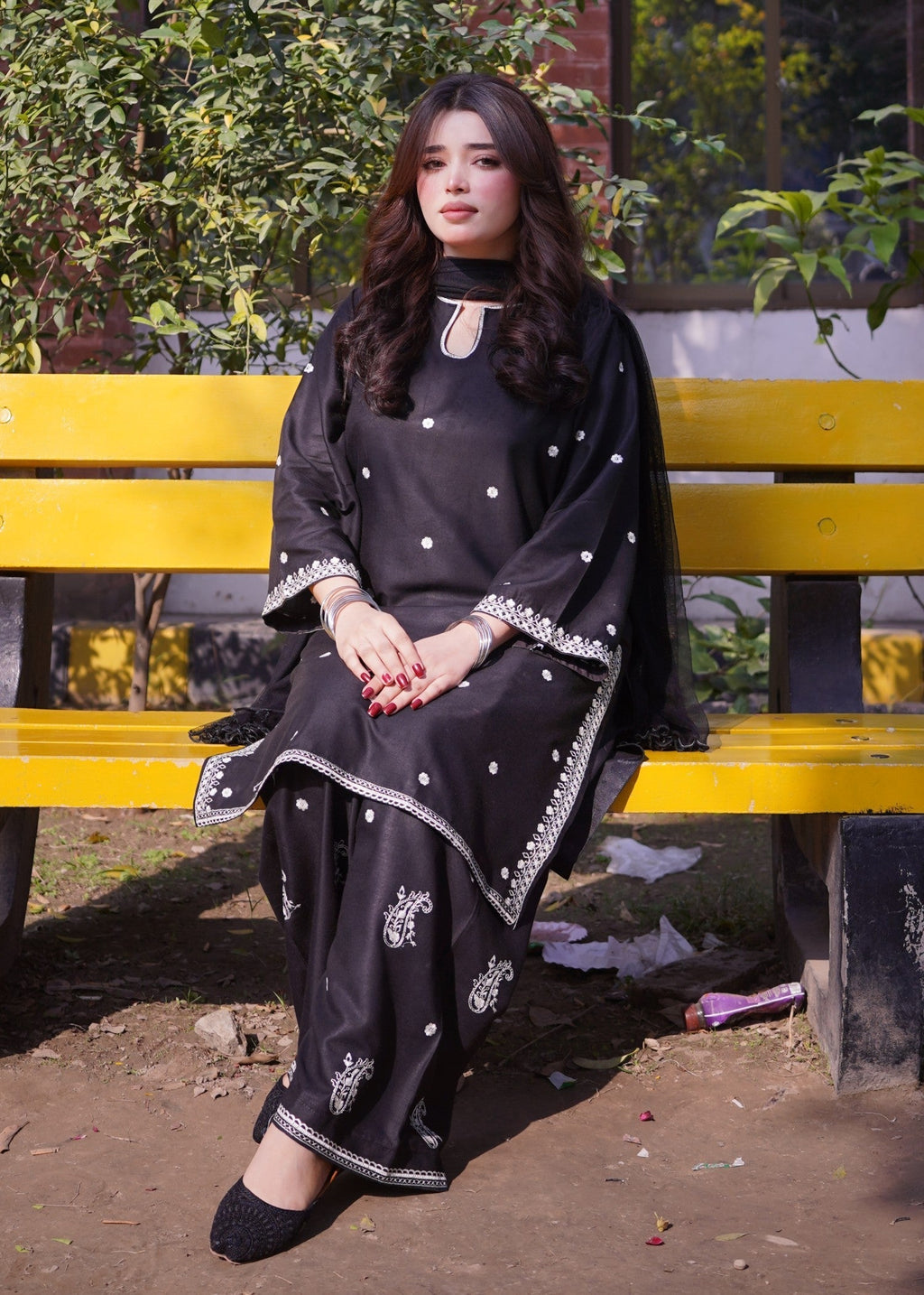 Tehzeeb Libas ALEEZA EMBROIDERED Women 2pcs