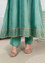 Alfatah Pret Embroidered Raw Silk ZAUQ S25 0201 Women 3pcs