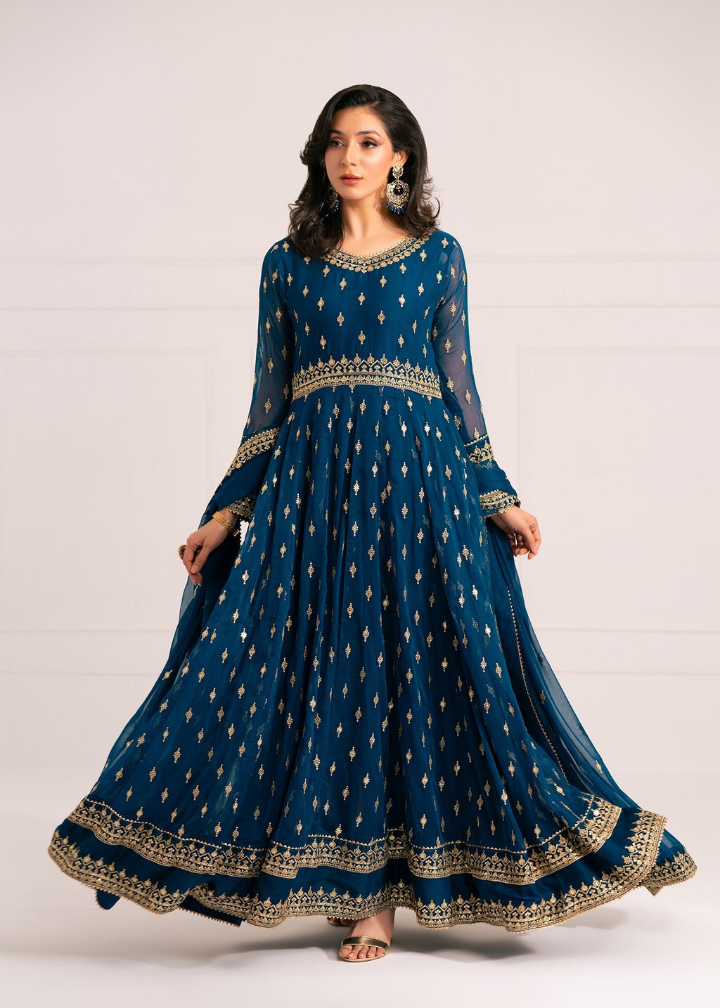 Ayesha Closet SITARA TEAL Women 3pcs