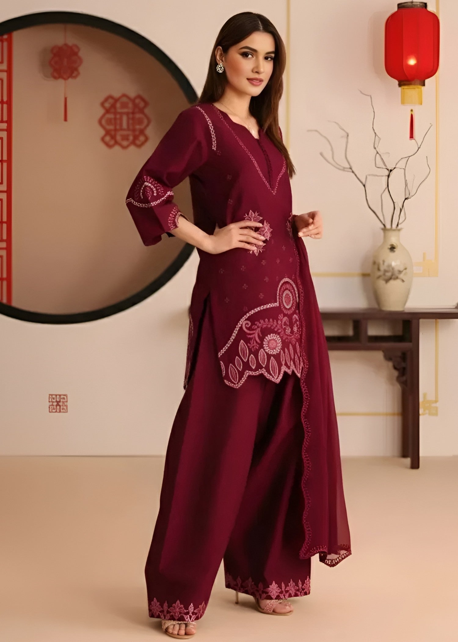 Libas Thread Ruby Rose Women 3pcs