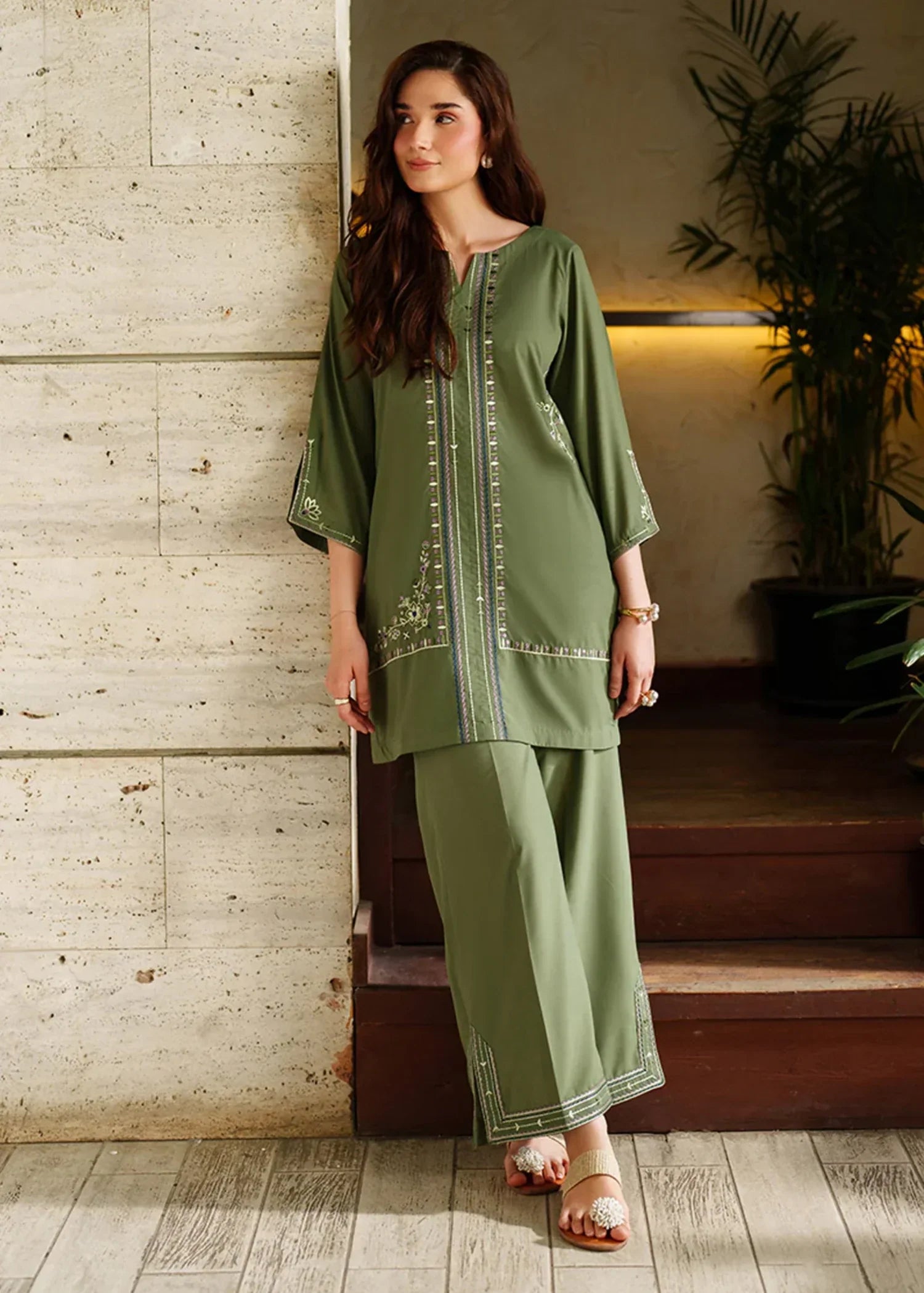 Azure Sage Beam Women 2pcs