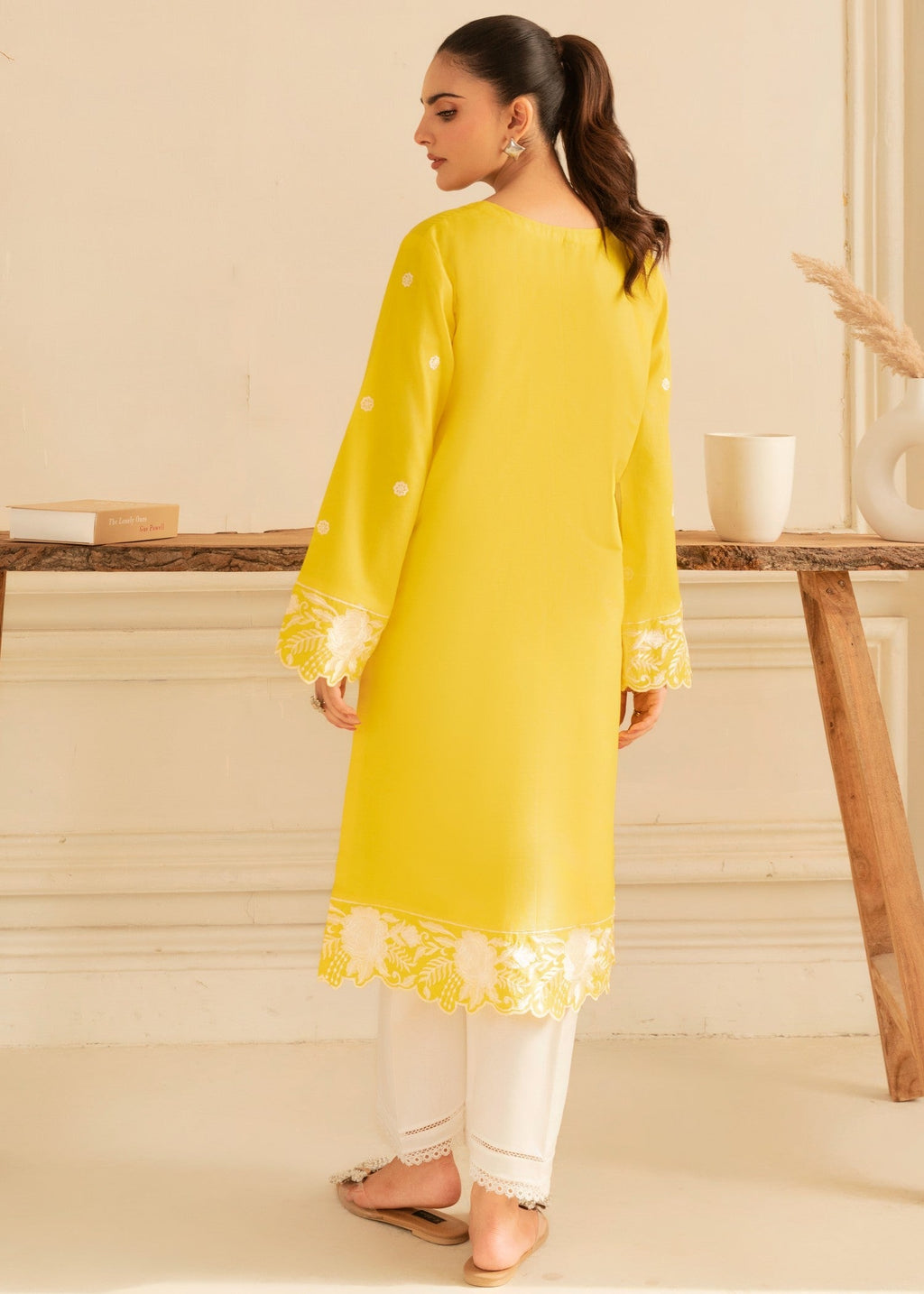 Zoya&Zafar Yellow Women 2pcs