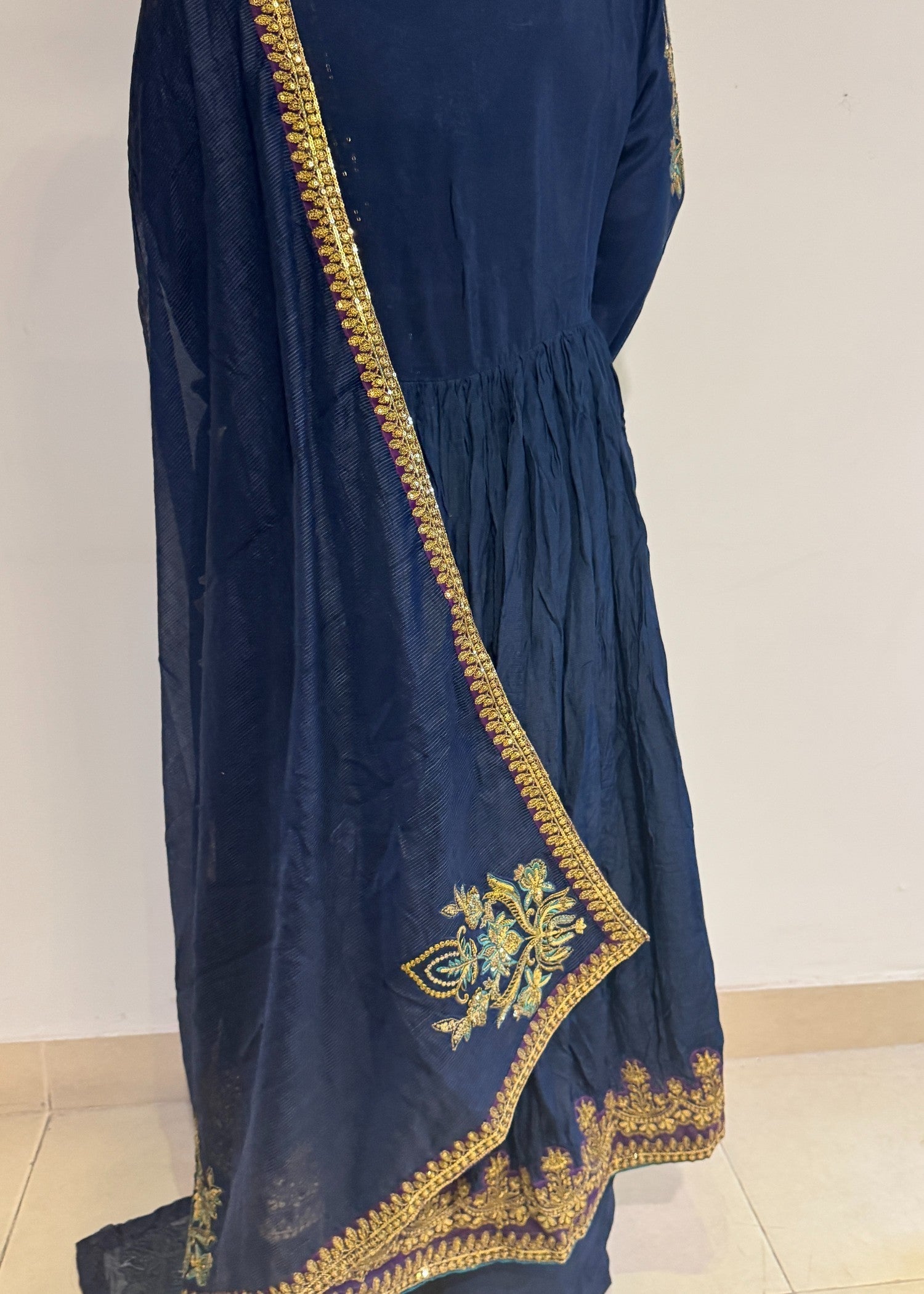 Fernazcouture Blue aura Women 3pcs