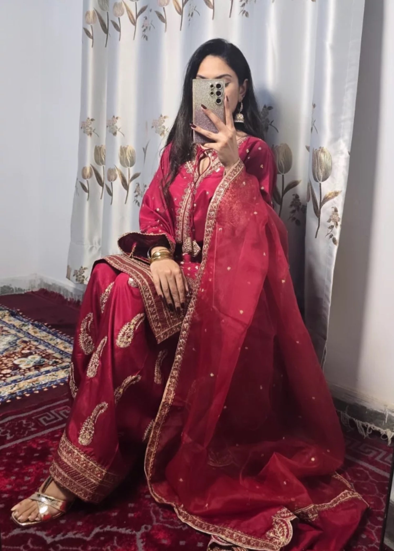 Suits By Sadia FARSHI PINKY Women 3pcs