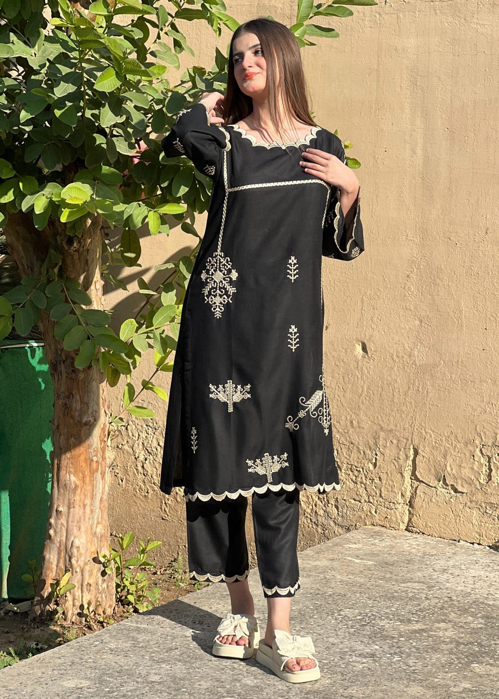 Tehzeeb Libas EMAAN EMBROIDERY Women 2pcs