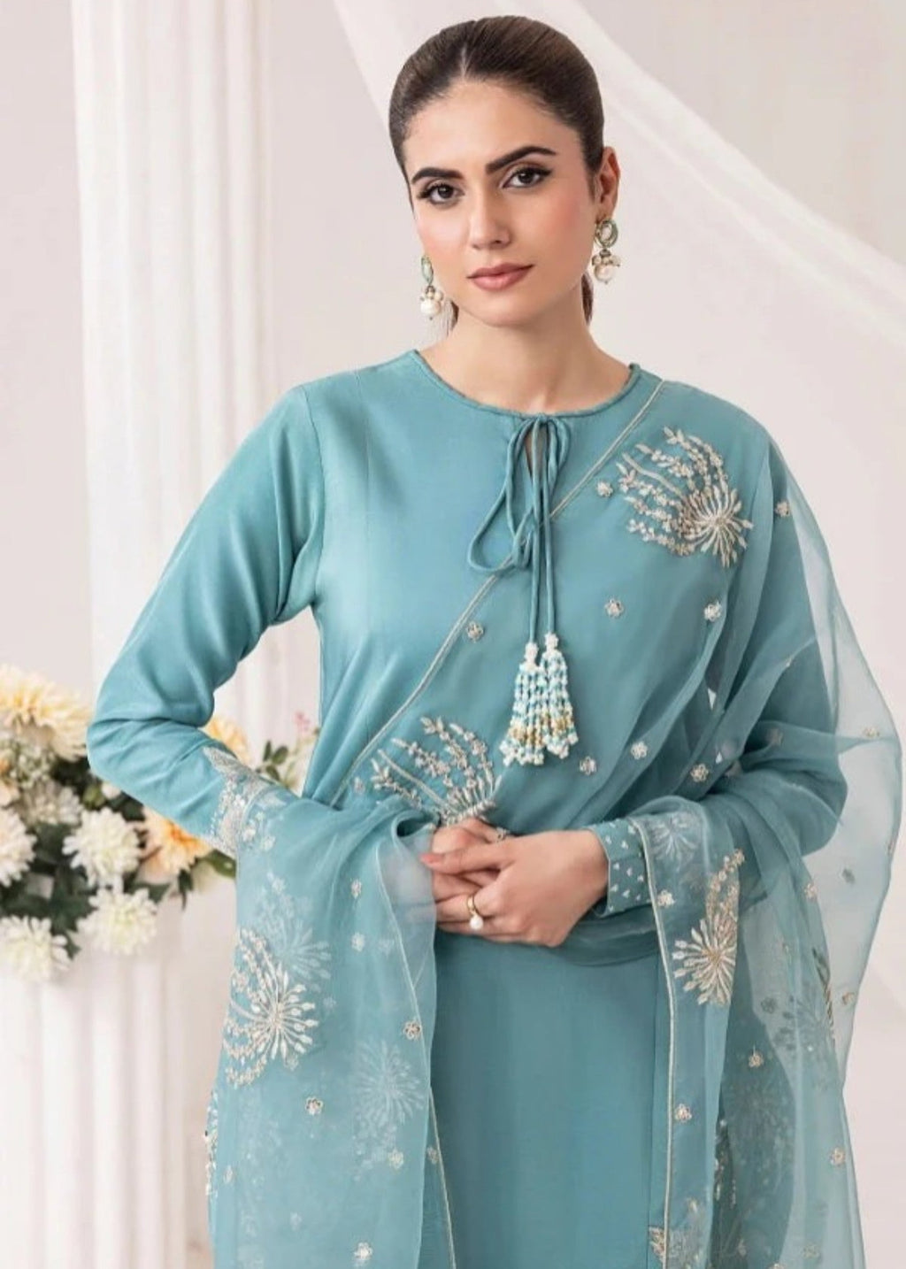 Chaudhary Arts Embrose Embroidered Women 3pcs