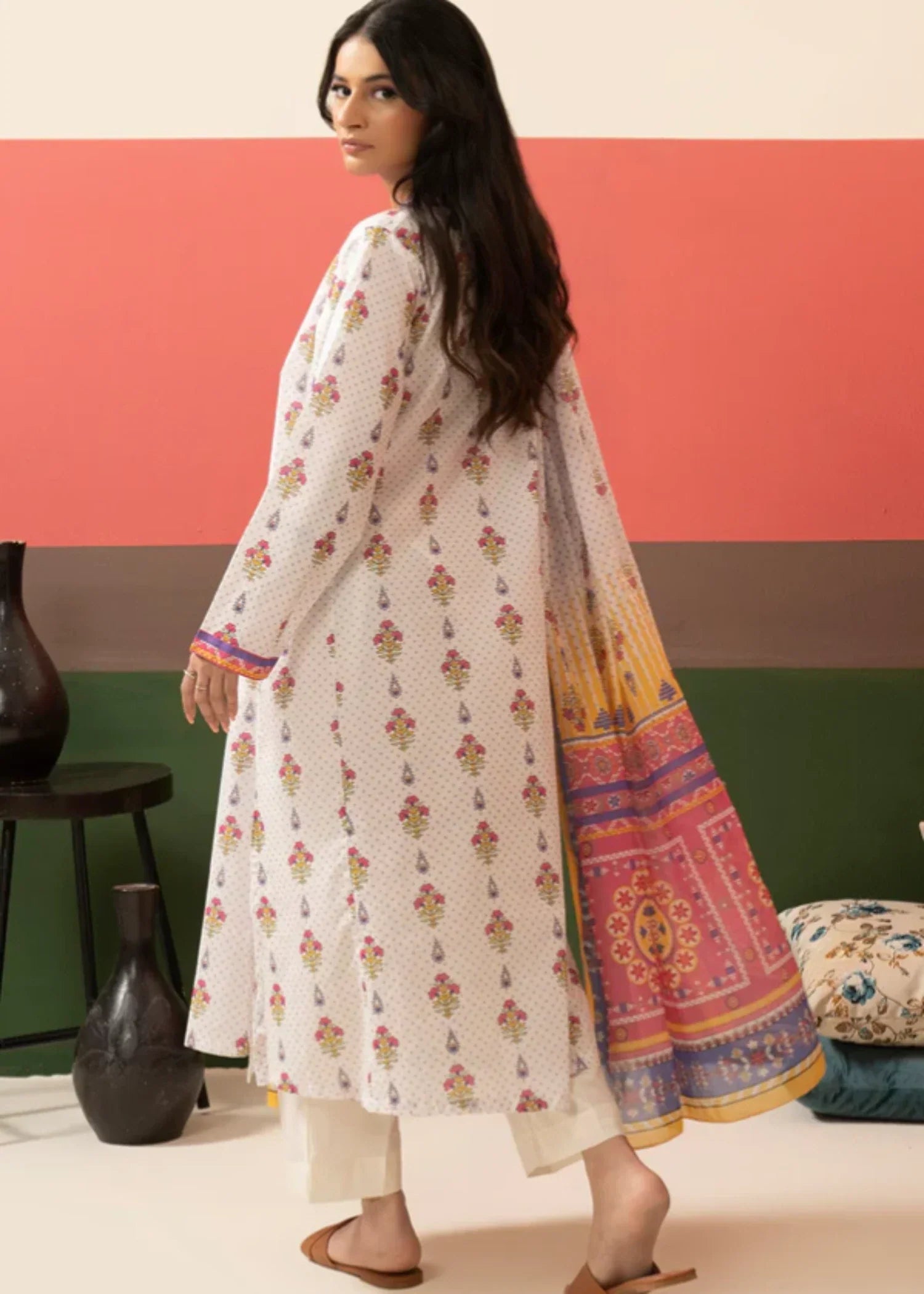 Zellbury Kurta Dupatta 1966 Women 2pcs