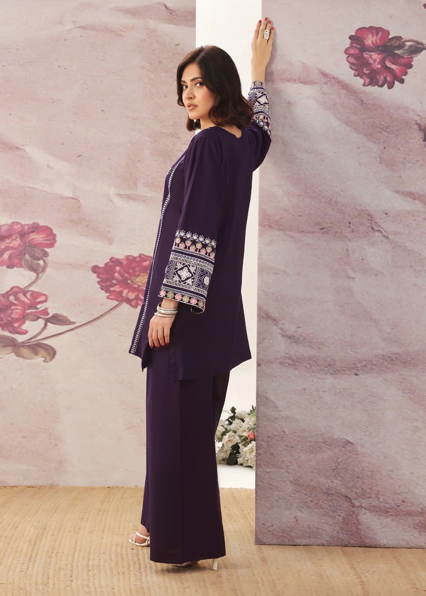 Ayra Pret Jugni Dark Purple Women 2pcs