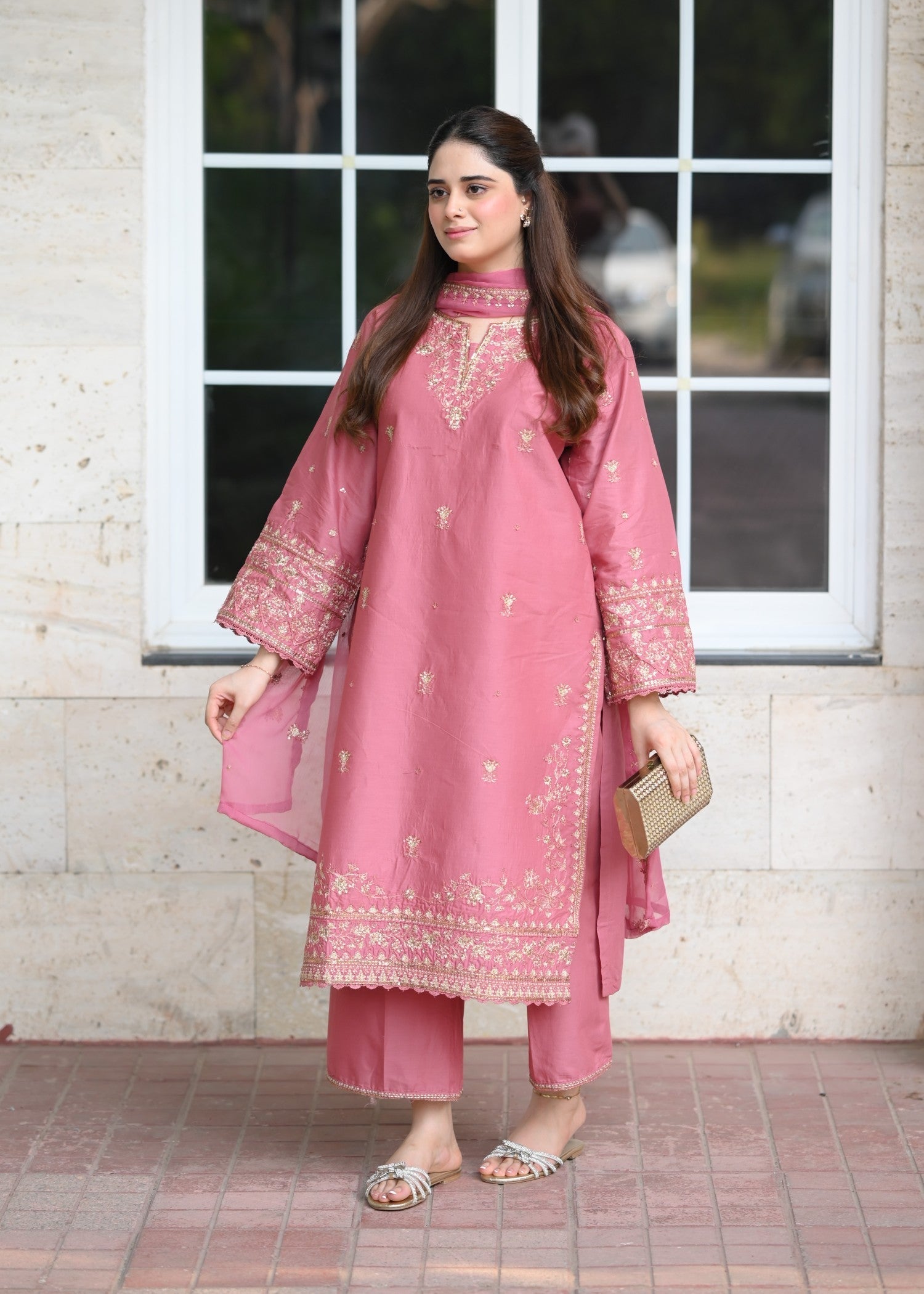 Libas Thread Plum Radiance Women 3pcs