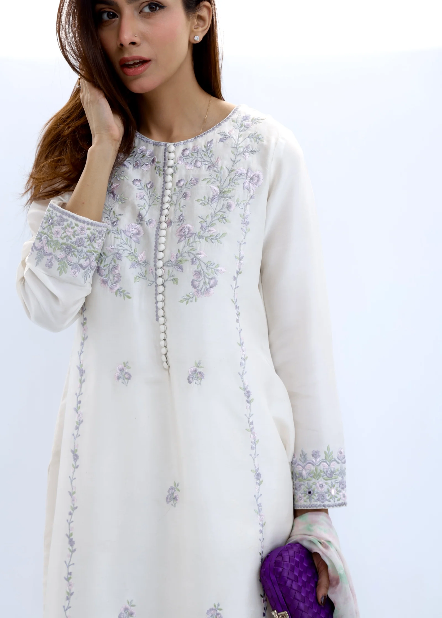 Hues Atelier Divine white Women 3pcs