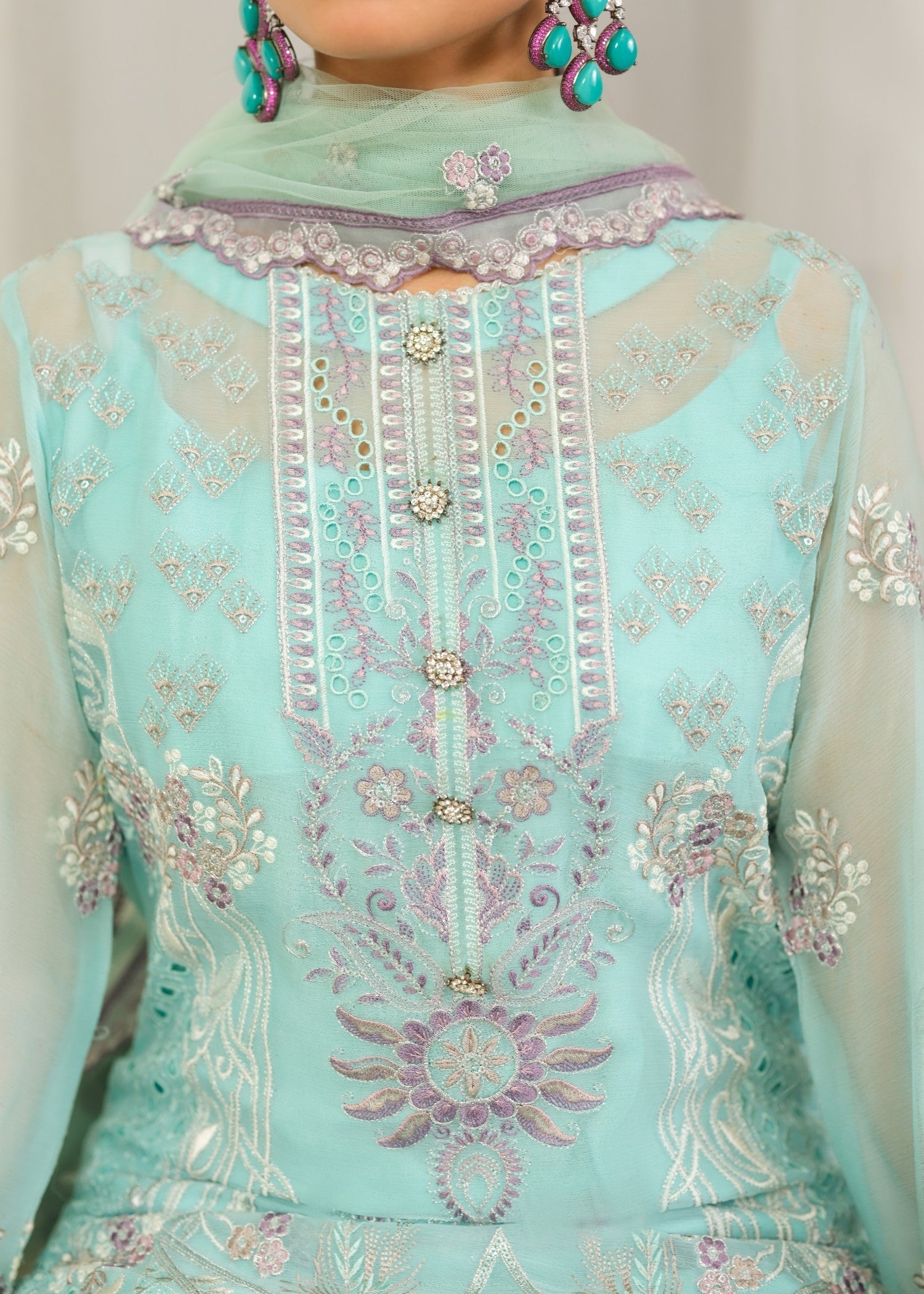 Waresha Frosted Azure WFE 08 Women 3pcs