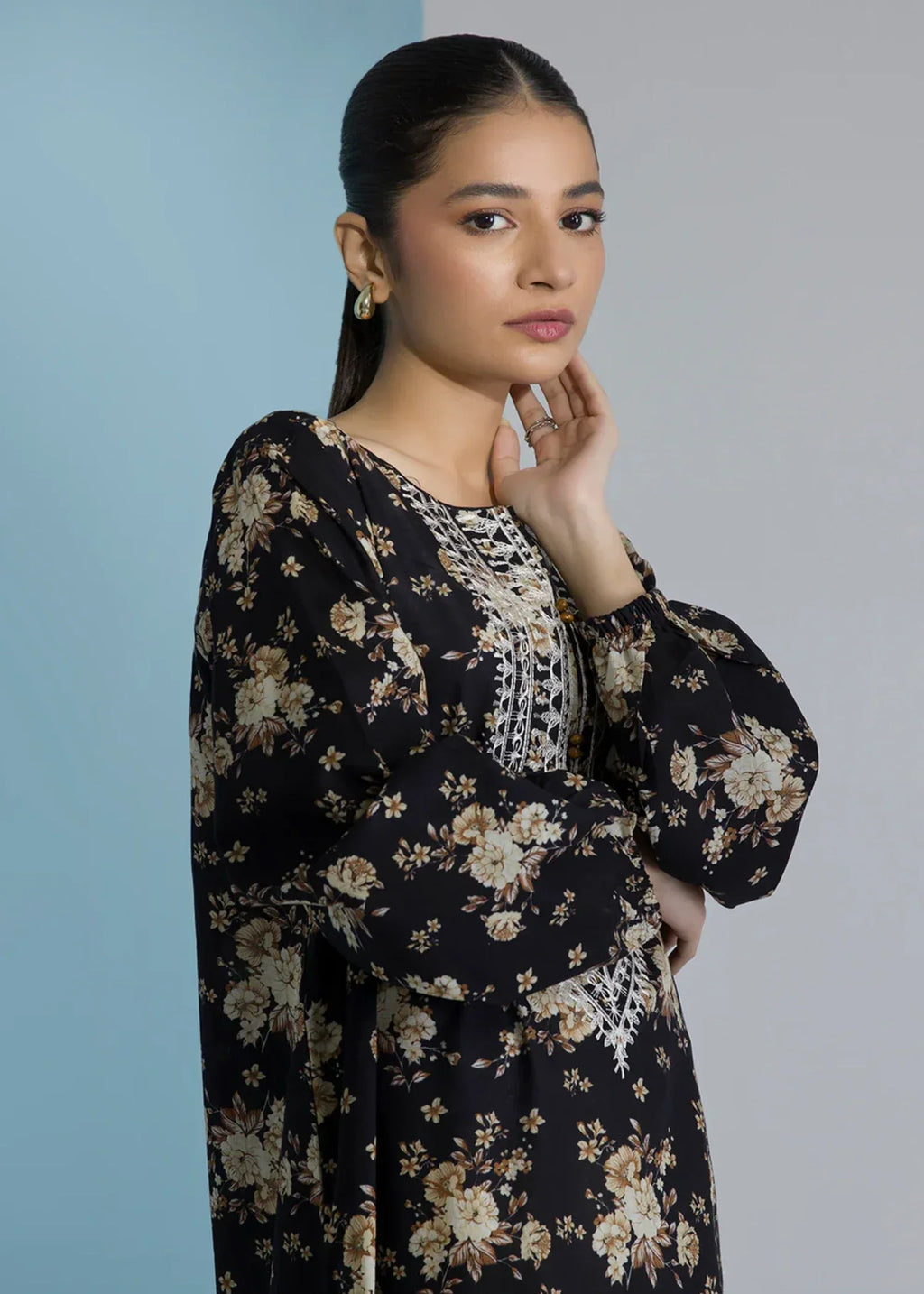 Zellbury WPS2512152 Black Women 1pcs