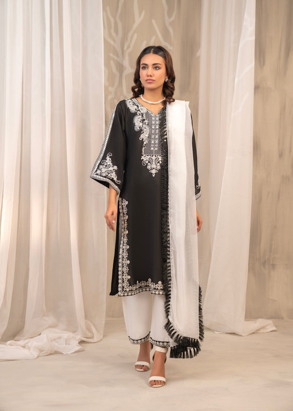 Libas Thread Sapphire Glow Black Women 3pcs