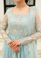 Rang-e-Haya Fiora (Ice Blue) Women 3pcs