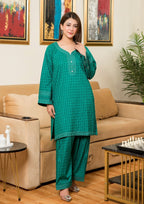 Yolo Pret Cotton Cord Set Rozana S25 0004 Women 2pcs