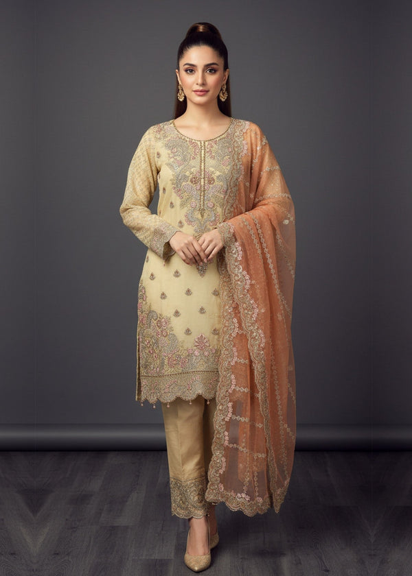 Diara Couture HUSNA US 491 MARI GOLD Women 3pcs