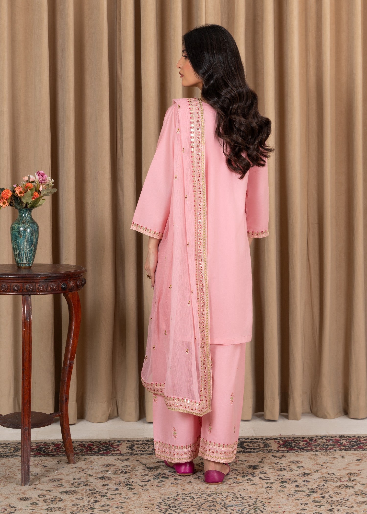 Ezno.Pk Baby Pink Women 3pcs