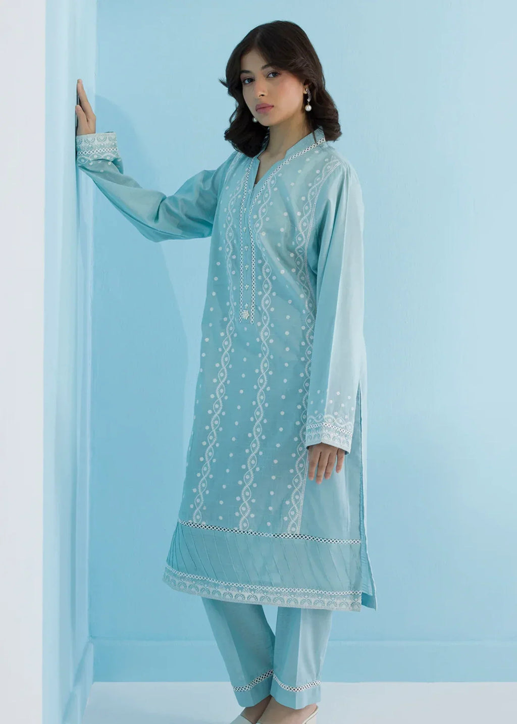 Zellbury WPS2522502 Light Blue Women 2pcs