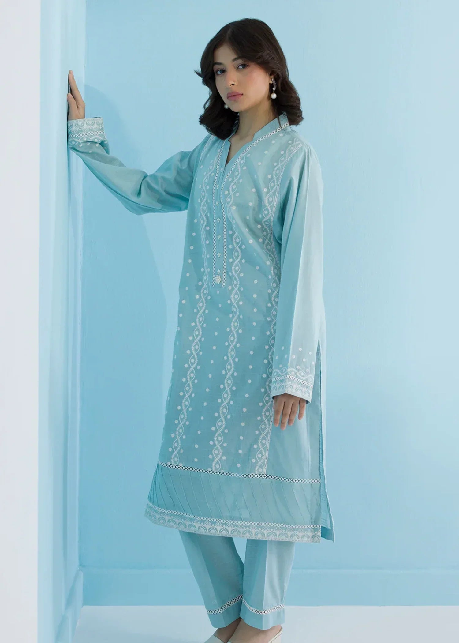 Zellbury WPS2522502 Light Blue Women 2pcs