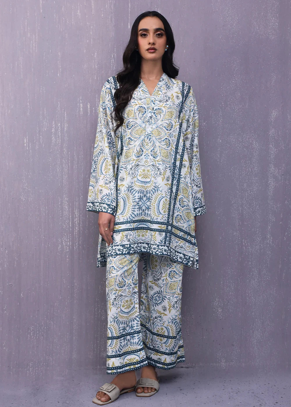 Rashid Textile Stitched Digitally Printed Lawn 1022 Women 2pcs