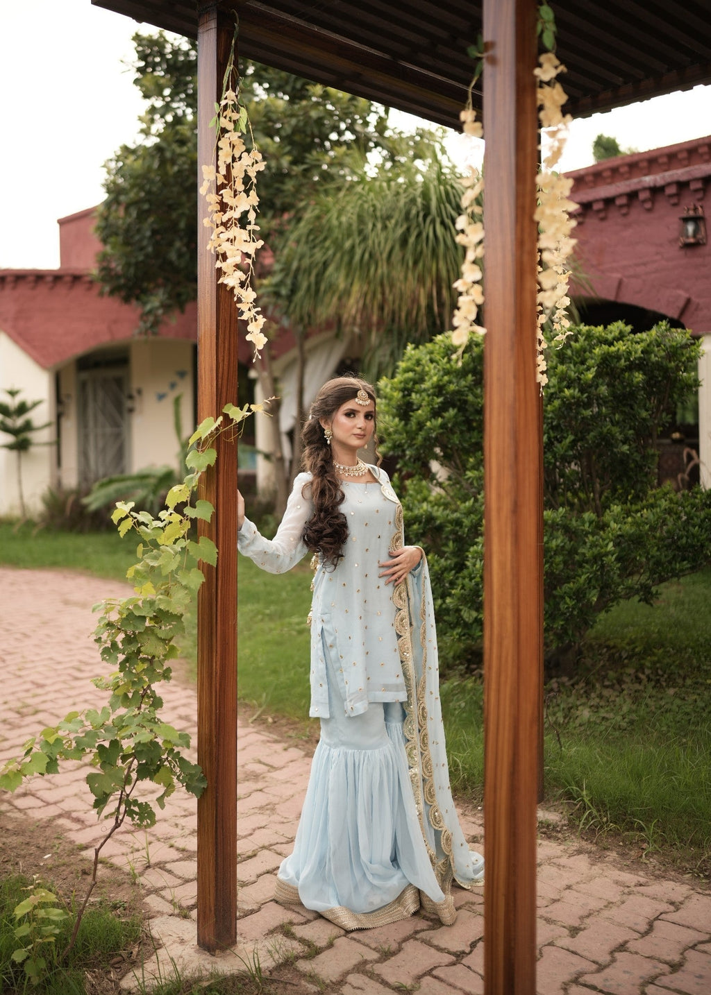 Sanskari.Pk Ammara Gharara Women 3pcs