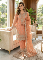 Diara Couture HUSNA US 491 PEACH PINK Women 3pcs