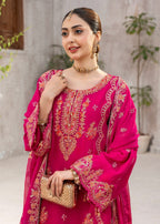 Kanwal Zainab Hot Pink Women 3pcs