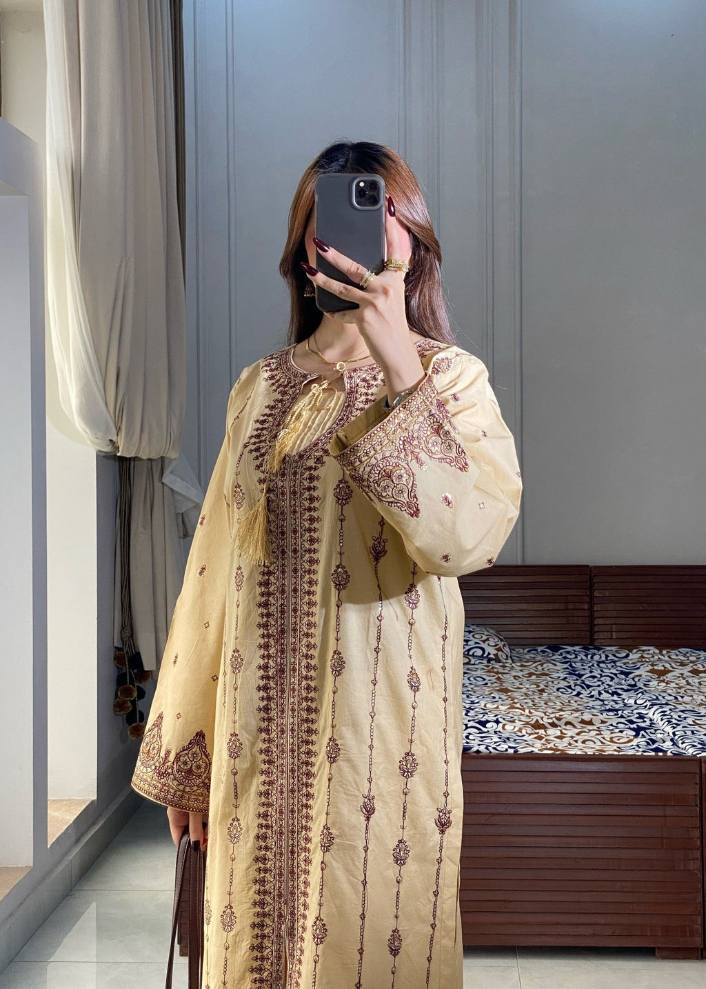 Ramal Cream Women 2pcs