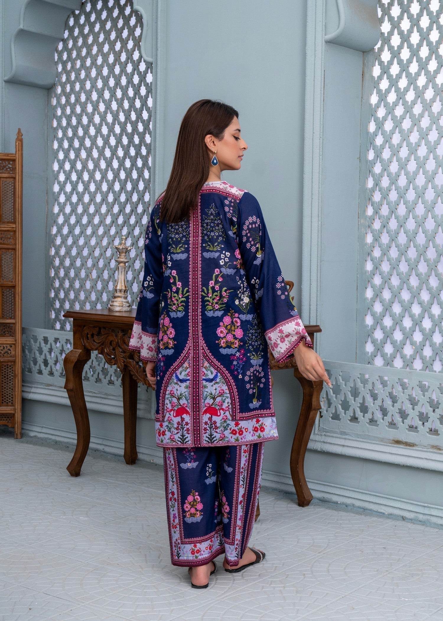Shanaya Cobalt Women 2pcs