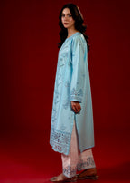 Zeenat & Zoha Sky Blue Women 2pcs