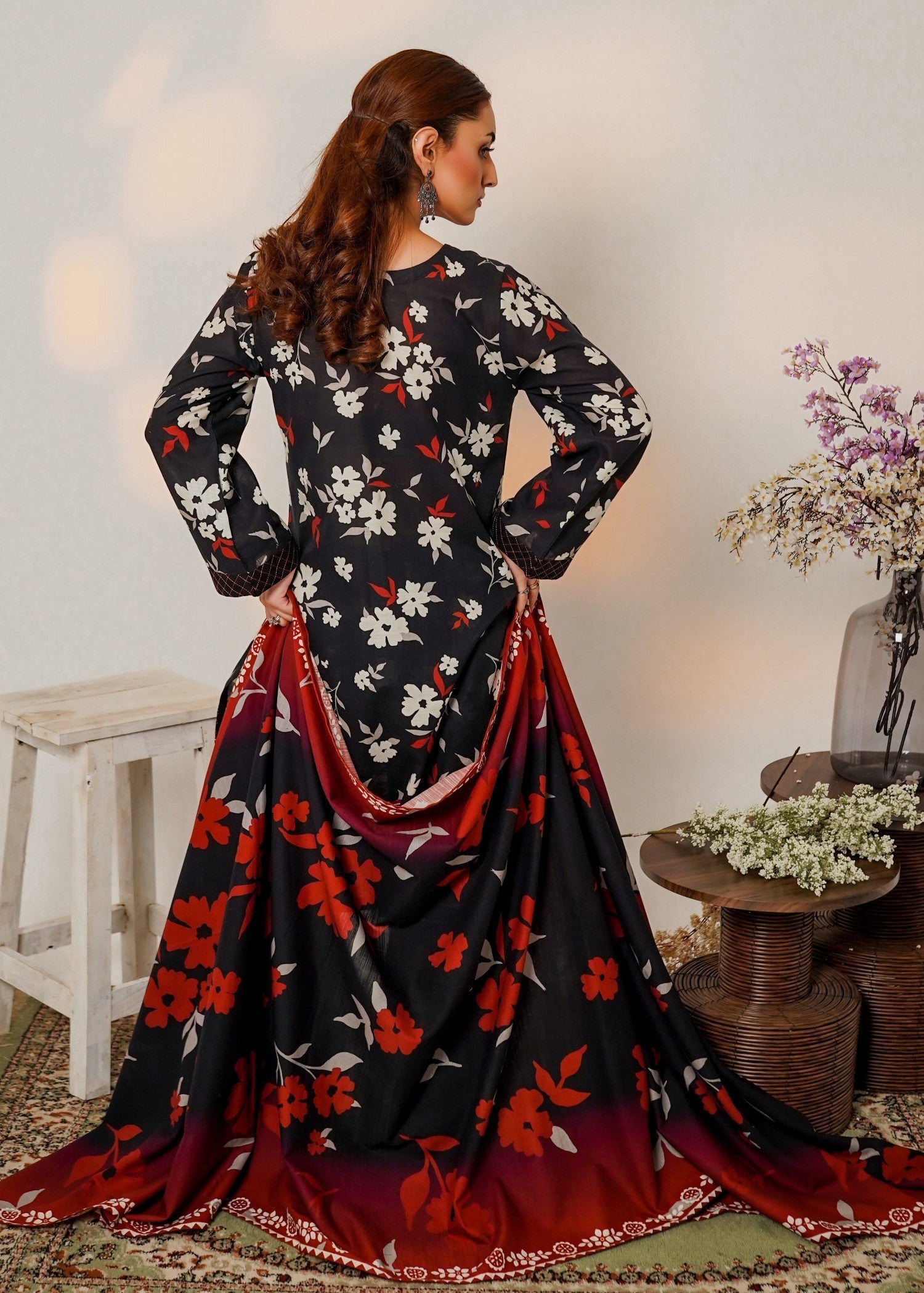 Aroshlay K 02 | RTW Khaddar Dress Women 3pcs