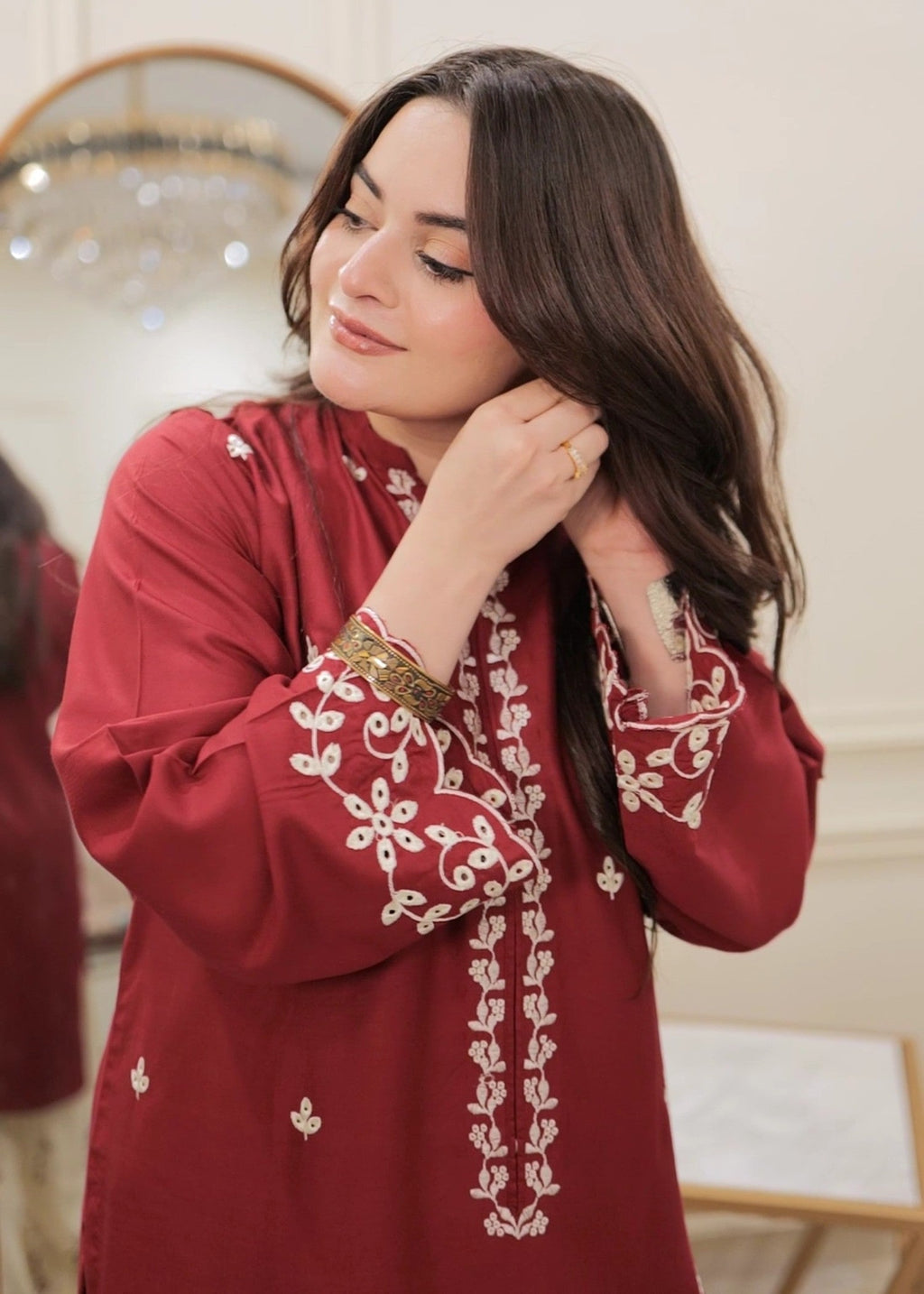 Tehzeeb Libas MULBERRY Women 2pcs