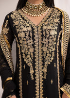 Alyssa BLACK PISHWAS ALL901 Women 3pcs