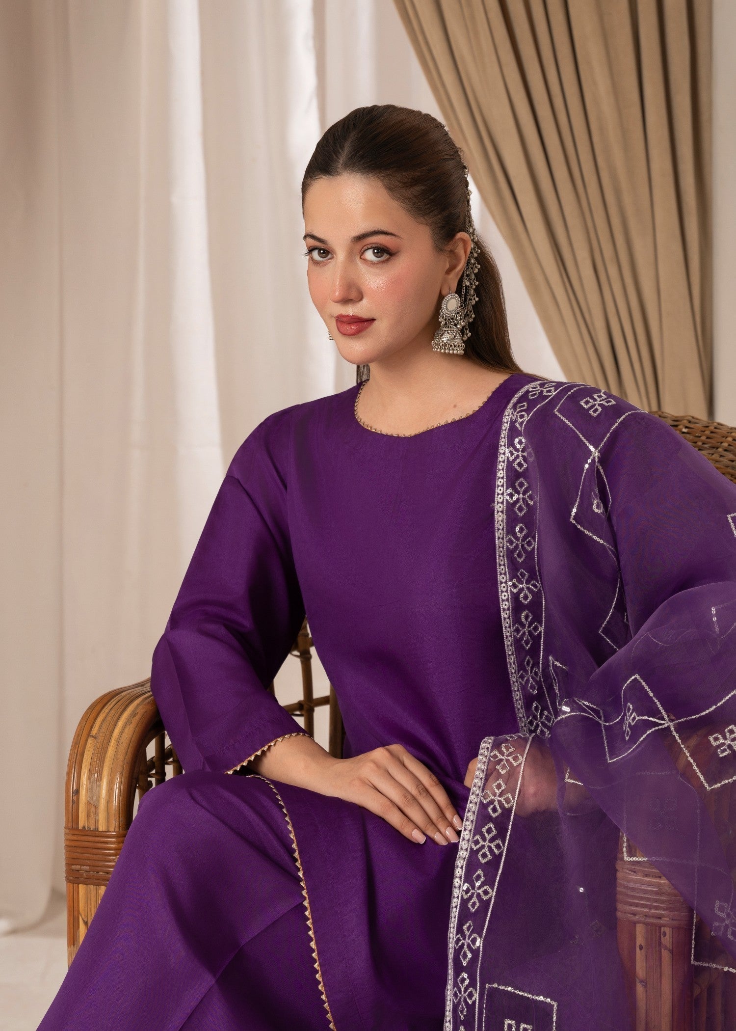 Gulle Eida Farshi Shalwar 1 Women 3pcs