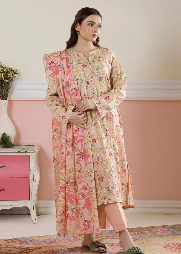 Zellbury WPS2531992 Peach Pink Women 3pcs