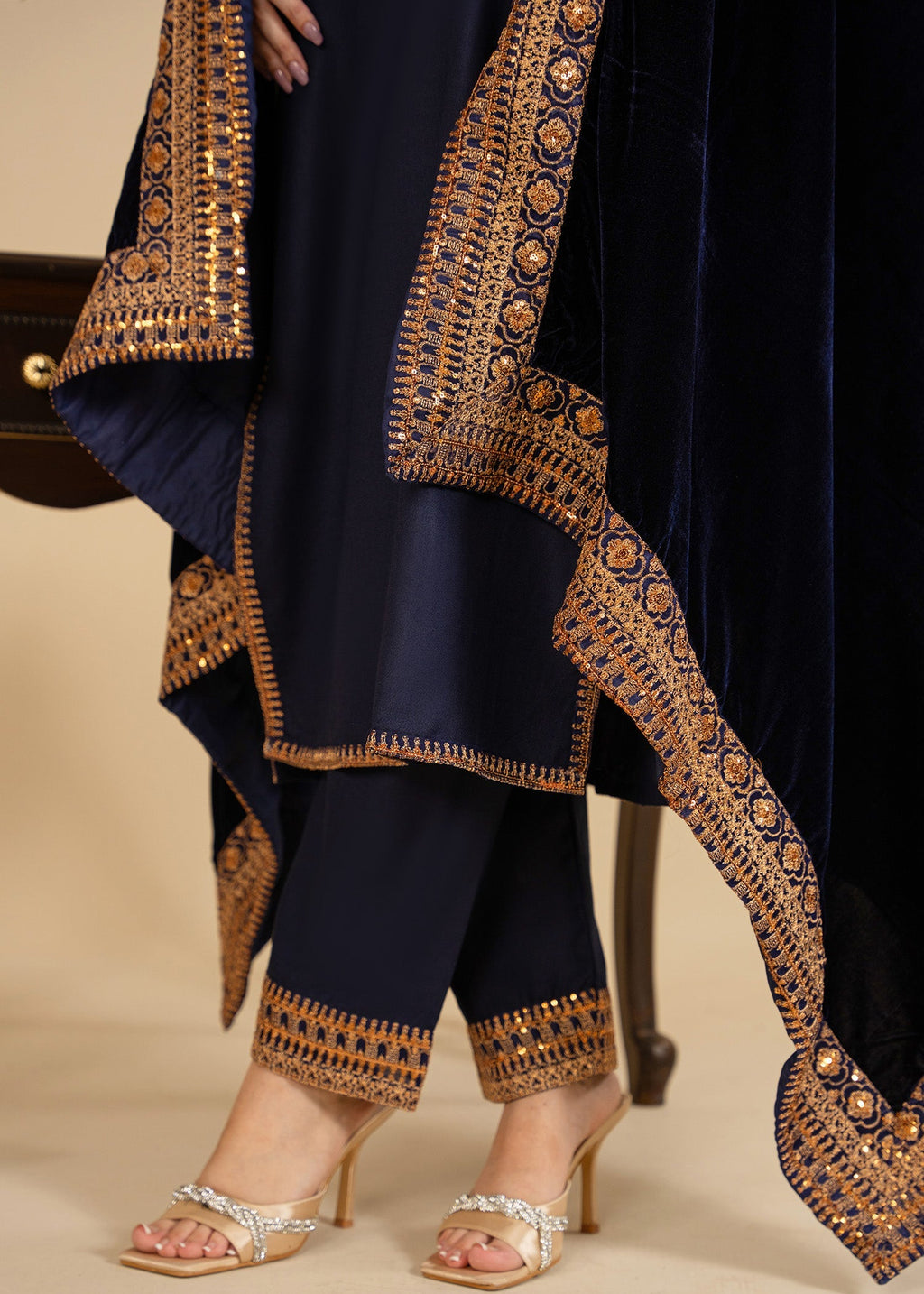 Momin Online Azure Women 3pcs