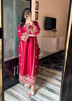 Tehzeeb Libas SAJNI EMBROIDERED Women 2pcs