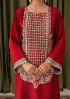 AATIQA Embroidered Korean Silk 72 Women 3pcs