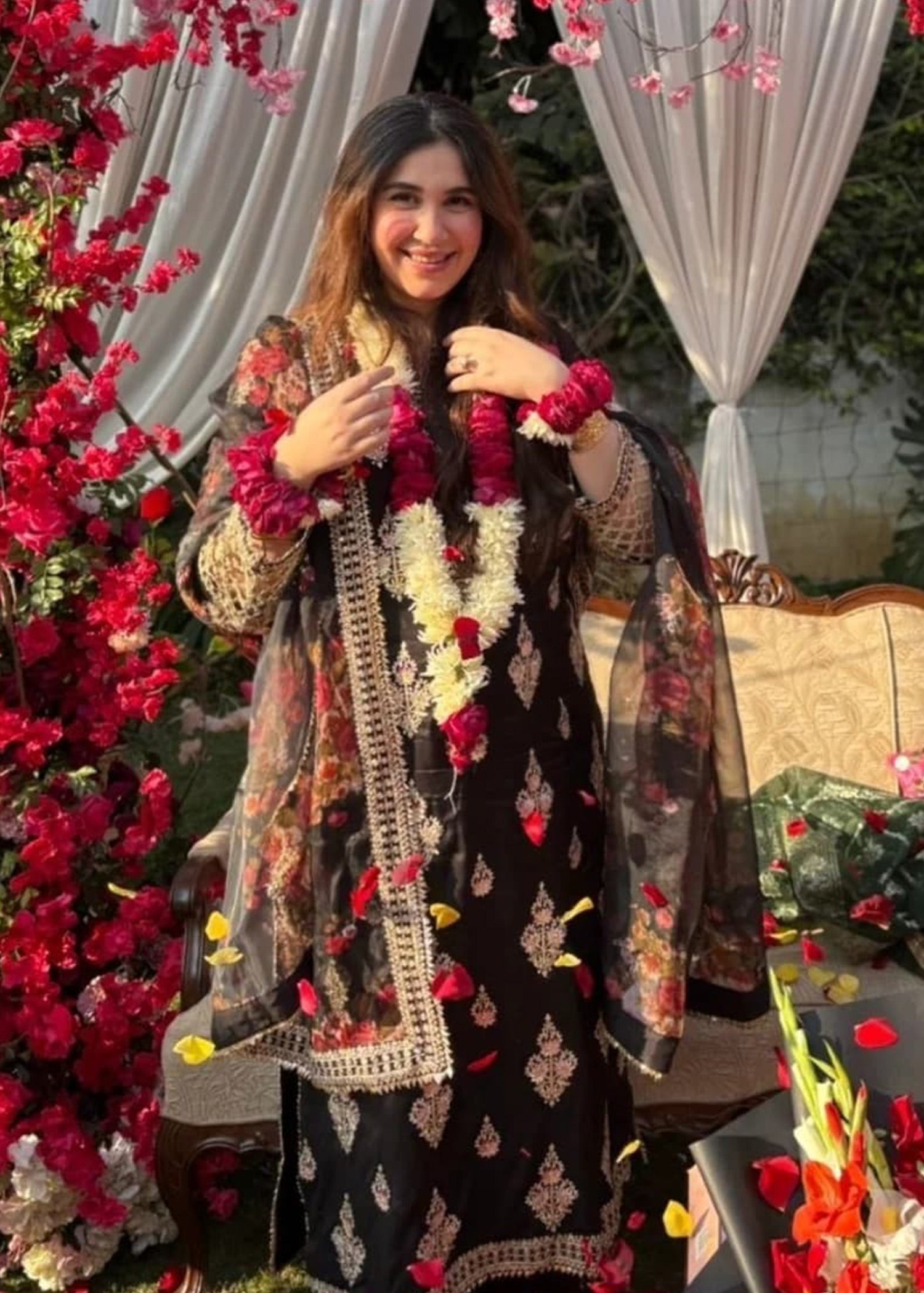 Rang-e-Haya Ayeza (black) Women 3pcs