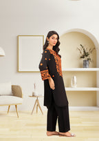 Hamna Kalim SHAISTA ORANGE Women 2pcs