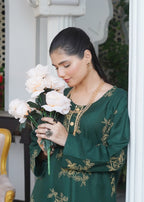 Hamna Kalim FLORAL CONTRAST Women 2pcs