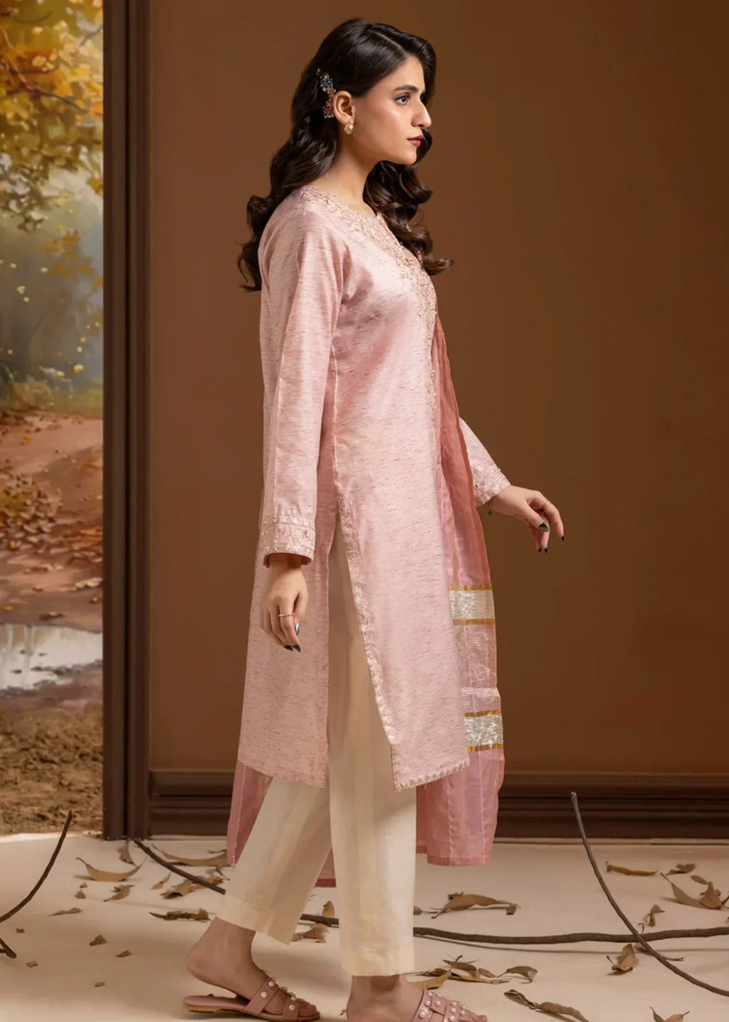 Zellbury WPS2522629 Pink Women 2pcs