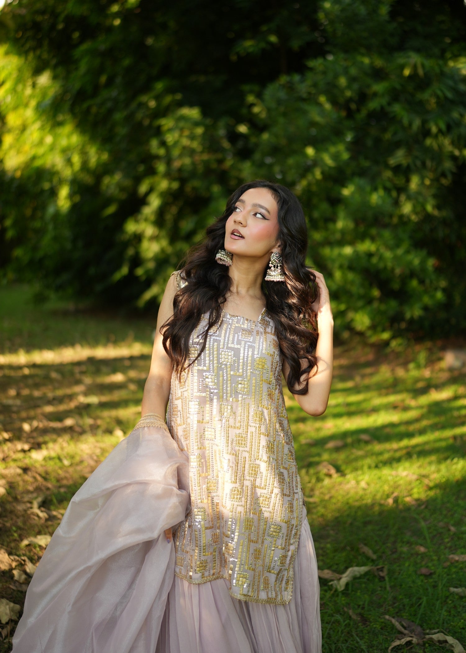 Fashion Trends 4 U Rabia's Sharara Women 3pcs