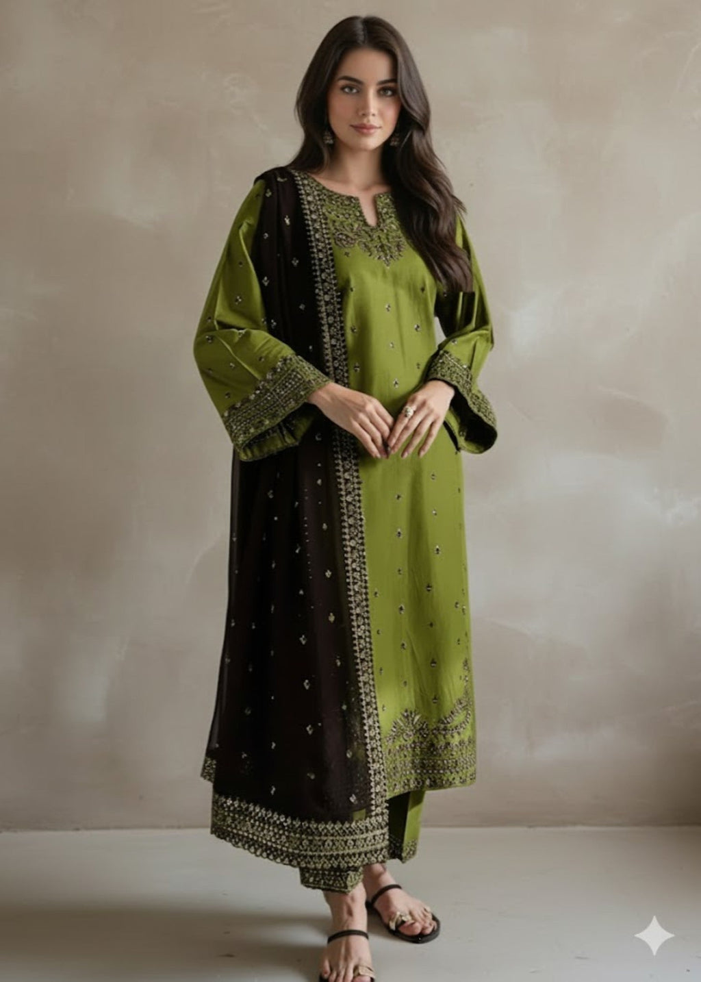 Tehzeeb Libas MAYAL EMBROIDERED Women 3pcs
